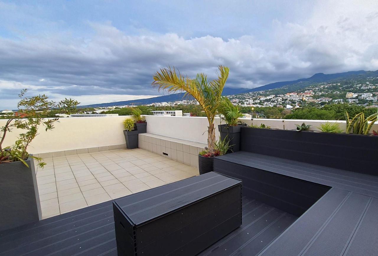 Rooftop - L'Appartement En Haut Saint-Denis Exteriér fotografie