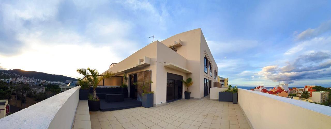 Rooftop - L'Appartement En Haut Saint-Denis Exteriér fotografie