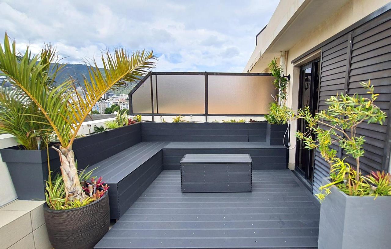Rooftop - L'Appartement En Haut Saint-Denis Exteriér fotografie